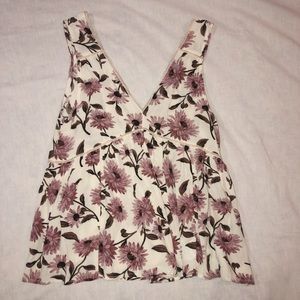 floral & flowy tank top
